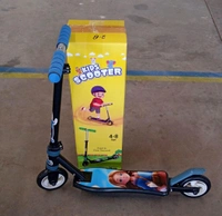 Basic Kids Ride On Leg Push Scooter for Boys and Girls (4 - 8 Years Old Kids) Foldable Scooter Cycle with Height Adjustment for Boys and Girls Multicolor (1 Pc / 2 Wheel) 
