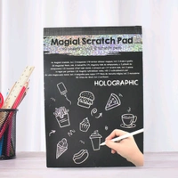 Scratch Art Book For Gifts Girls & Boys (40 Sheet)
