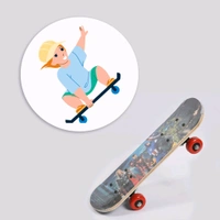 Lightweight Wood Skateboard for Kids, Teens