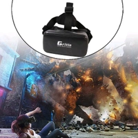 VR Virtual Reality 3D Glasses Headset, 3d VR Headset Compatible with iPhone & Android Virtual Reality VR Goggles For 3D VR Movies Video Games (1 Pc)