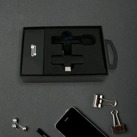 Intelligent Noise Cancelling Wireless Clip-On Microphone for Type-C & iPhone – AI VoiceShield, 164FT Range, Real-Time Sync