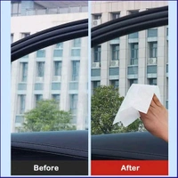 Car Dashboard Scratch Remover Tissue | Car Cleaning Wipes for Bike, Car Leather Seat, Accessories | Glass Window Cleaner Disposable Travel Portable Removes Dirt (80 Pcs Set)
