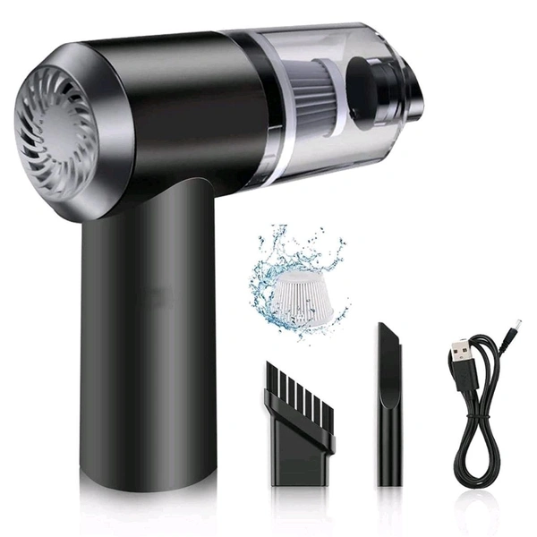  Vacuum Cleaner Dust Collection 2 in 1 Car Vacuum Cleaner 120W High-Power Handheld Wireless Vacuum Cleaner Home Car Dual-use Portable USB Rechargeable