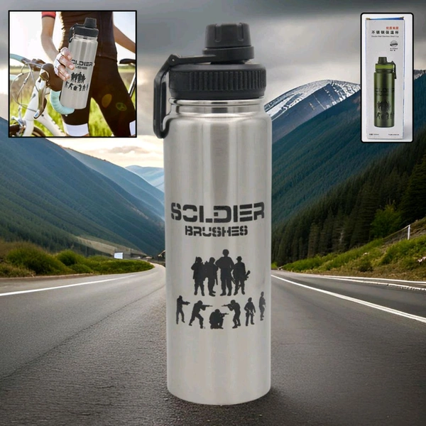 Vacuum Insulated Stainless Steel Double Wall Vacuum-Insulated Drink Water Bottle for Hot & Cold Drinks, Perfect for Senior, Elderly and Patient Reusable (1000 ML)