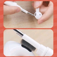 5 in 1 Multi-Function Soft Dust Clean Bush for Computer Cleaning, with Corner Gap Duster Keycap Puller Remover for Gamer Pc