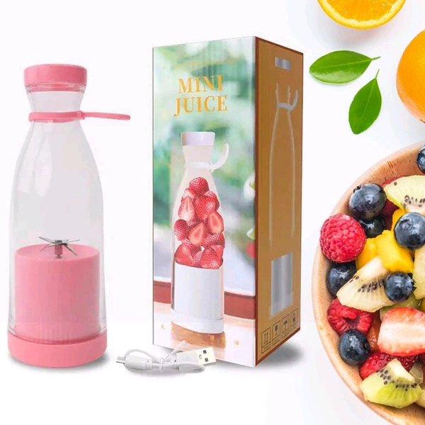 Portable Blender Bottle – 420ml (Multicolour) Blend Smoothies, Shakes & Juices Anytime, Anywhere
