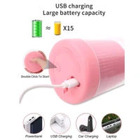 Portable Blender Bottle – 420ml (Multicolour) Blend Smoothies, Shakes & Juices Anytime, Anywhere
