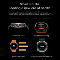 New Sk7 Ultra Smartwatch With Amoled Screen, Activity & Fitness Tracker, Long Battery Backup, Magnetic Charging, Sports Modes - Perfect for Personal Use and Birthday Gifts - 1 Month Cybzone Warranty