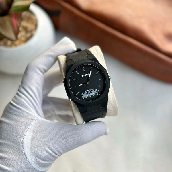 Piaoma Waterproof Digital Quartz Movement Watch With High Quality Strap Best finishing Body & Case - SRP1