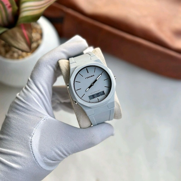Piaoma Waterproof Digital Quartz Movement Watch With High Quality Strap Best finishing Body & Case - SRP3