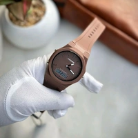 Piaoma Waterproof Digital Quartz Movement Watch With High Quality Strap Best finishing Body & Case - SRP5