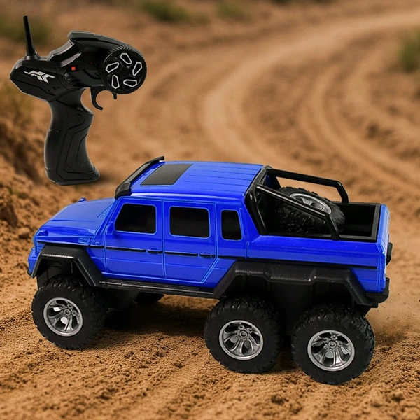 6-Wheel Drive Remote Control Off-road Car for Kids, Rechargeable, USB Lithium Battery, Wireless Remote (1 Set)