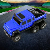 6-Wheel Drive Remote Control Off-road Car for Kids, Rechargeable, USB Lithium Battery, Wireless Remote (1 Set)