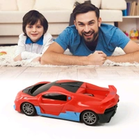 High-Speed RC Sports Car with Spray Exhaust Effect – USB Rechargeable Remote Control Racing Car with LED Lights & Stylish Design (1 Set)