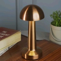 LED Lamp with Touch Control | Decorative Desk Lamp, Portable Metal LED Table Lamp, USB Rechargeable, 3 Colour, 3 Levels Brightness, Dimmable Eye Protection Modern Lamp for Home Decor Party Kids Room Bedroom (1 Pc)