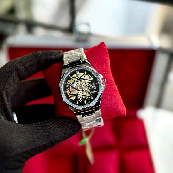 Most Demanded V9 Budget Analog Quartz Movement Watch With High Quality Strap Best finishing Body & Case - SRV4
