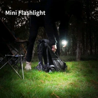 Mini Rechargeable Keychain Flashlight – Compact Power with 4 Light Modes