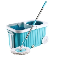 Apex Magic 360° Spin Mop Cleaning System with Stainless Steel Spinner, Heavy-Duty Wheels, Drain Spout, Telescopic Handle & Twin Mop Heads – Premium Bucket Mop Set for Effortless Home and Floor Cleaning
