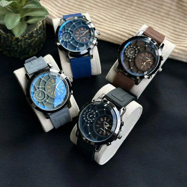Curren Analog Quartz Watch – Crafted for Style, Built for Everyday - Black