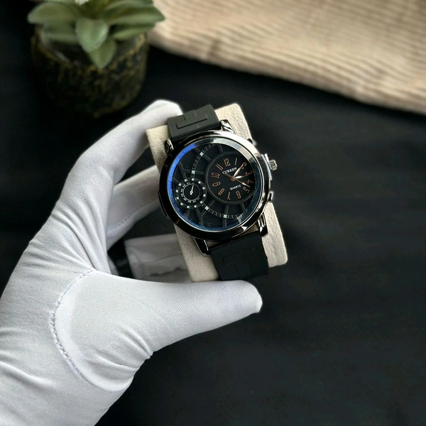 Curren Analog Quartz Watch – Crafted for Style, Built for Everyday - Black
