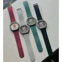 V7 Analog Quartz Watch – Crafted for Style, Built for Everyday - Maroon Red