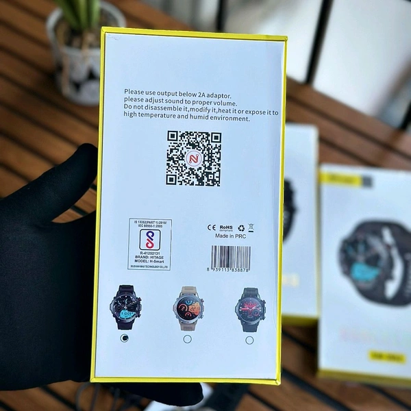 Hitage BARCELONA SW-2852 Smartwatch
Style Meets Performance, Full Touchscreen, Wireless Calling, Long Battery Life, Multi-sport Tracking, HD Display