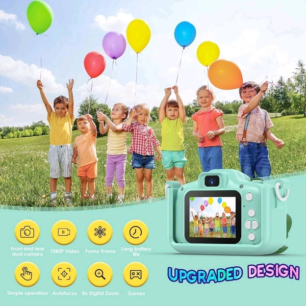Cute Panda Kids Digital Camera – Rechargeable & Fun Toy Camera for Children (Age 6+) | Best Gift for Birthdays & Holidays
