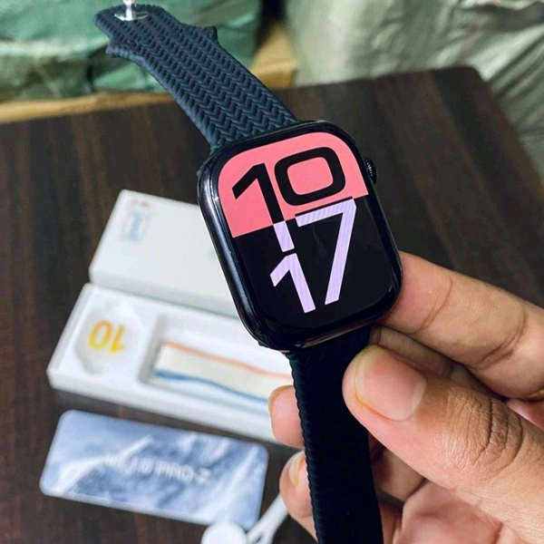 Wearfit Hk 10 Pro-Z Smartwatch | Premium Series with Dual Strap | Bluetooth Calling, Health Sensors & Sports Modes - 1 Month Cybzone Warranty