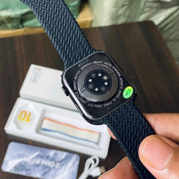 Wearfit Hk 10 Pro-Z Smartwatch | Premium Series with Dual Strap | Bluetooth Calling, Health Sensors & Sports Modes - 1 Month Cybzone Warranty