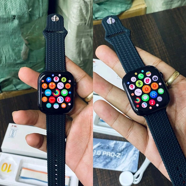 Wearfit Hk 10 Pro-Z Smartwatch | Premium Series with Dual Strap | Bluetooth Calling, Health Sensors & Sports Modes - 1 Month Cybzone Warranty