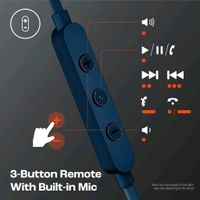 (Original) JBL Tune 310 Wired in-Ear Type C Headphones, Hi-Res Audio with Digital-to-Analog Converter, 3-Button EQ Preset Remote with Microphone, Tangle-Free Flat Cable, Compatible with USB-C Devices (Blue) - JBL Brand Warranty