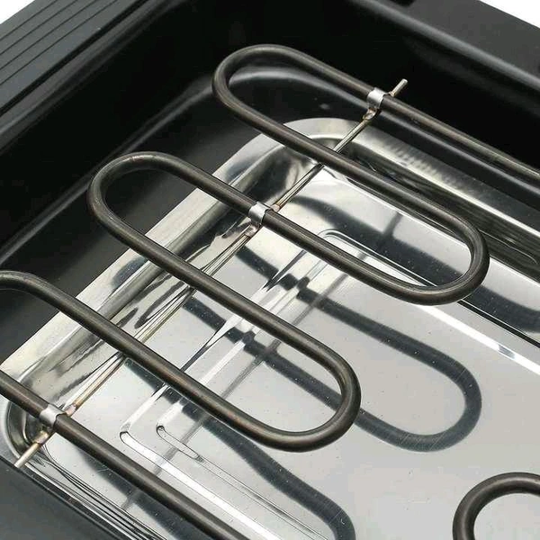Smokeless Electric Indoor Barbecue Grill, 2000w, Delicious grilled food with virtually no smoke