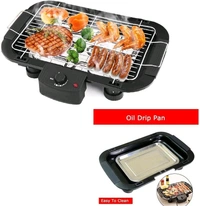Smokeless Electric Indoor Barbecue Grill, 2000w, Delicious grilled food with virtually no smoke