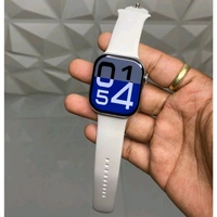 Hello Plum H16 Smartwatch – 1GB Storage, Smooth 60Hz Display, Always-On, TWS Connectivity - White, 1 Month Cybzone Warranty