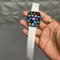 Hello Plum H16 Smartwatch – 1GB Storage, Smooth 60Hz Display, Always-On, TWS Connectivity - White, 1 Month Cybzone Warranty