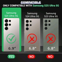 MagSafe Crystal Clear Case for Samsung Galaxy  S25 Series – Anti-Yellow, Premium Protection - Samsung S25 Ultra