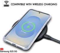 MagSafe Crystal Clear Case for Samsung Galaxy  S25 Series – Anti-Yellow, Premium Protection - Samsung S25