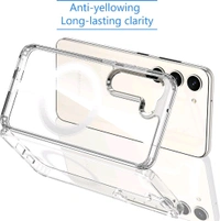 MagSafe Crystal Clear Case for Samsung S24 Series – Anti-Yellow, Premium Protection - Samsung S24 Plus