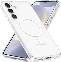 MagSafe Crystal Clear Case for Samsung S24 Series – Anti-Yellow, Premium Protection - Samsung S25