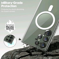 MagSafe Crystal Clear Case for Samsung S23 Series – Anti-Yellow, Premium Protection - Samsung S23 Ultra