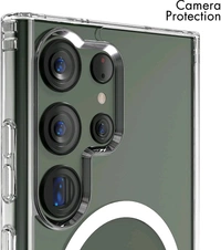 MagSafe Crystal Clear Case for Samsung S23 Series – Anti-Yellow, Premium Protection - Samsung S23 Ultra