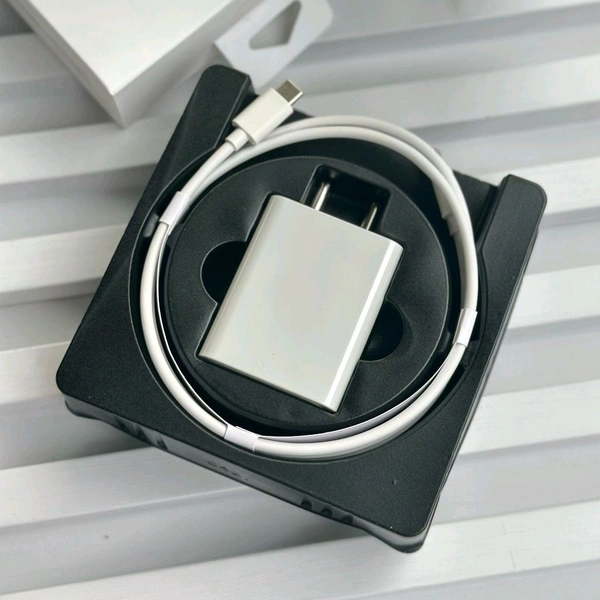 30W USB-C Fast Charger with Type-C to Type-C Cable | Super-Fast Charging Adapter for All Android & Apple Devices
