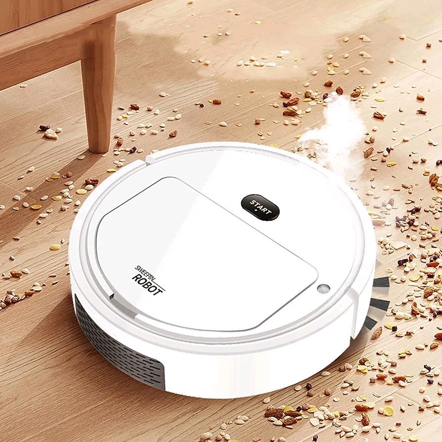 Veemoon 1pc Sweeping Robot Carpet Cleaners for Home Use Automatic Mop Cleaning Duster Robot Vacuum and Mop Carpet Washer Vacuum Cleaner Robot Intel Smart Sweeping Robot Vacuum Cleaner \u2013 Sweepin Robot Humidification