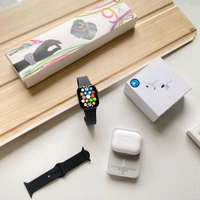 3 in 1 Tech Bundle Deal | Series 9 Smartwatch + TWS Earbuds + Magnetic Powerbank