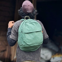 Backpack Canvas Backpack Casual School Book Bug Women And Men Laptop Travel Rack Sack College Shoulder Bag Lightweight Large Capacity
