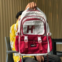 Trendy Dual-Tone HJN Backpack for Boys & Girls | Spacious, Stylish & Durable - SRB5