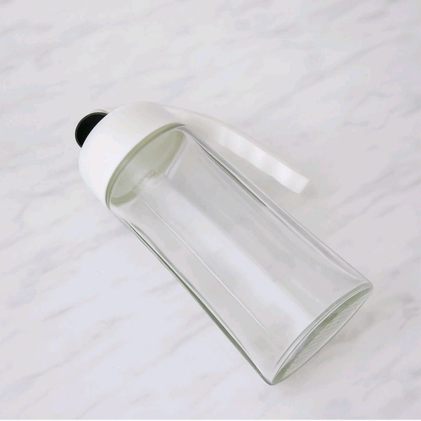 Kitchen Glass Oil Bottle Dispenser Automatic Opening Closing Home Bottles For Oil And Vinegar Honey Olive Oil Container (630ml)