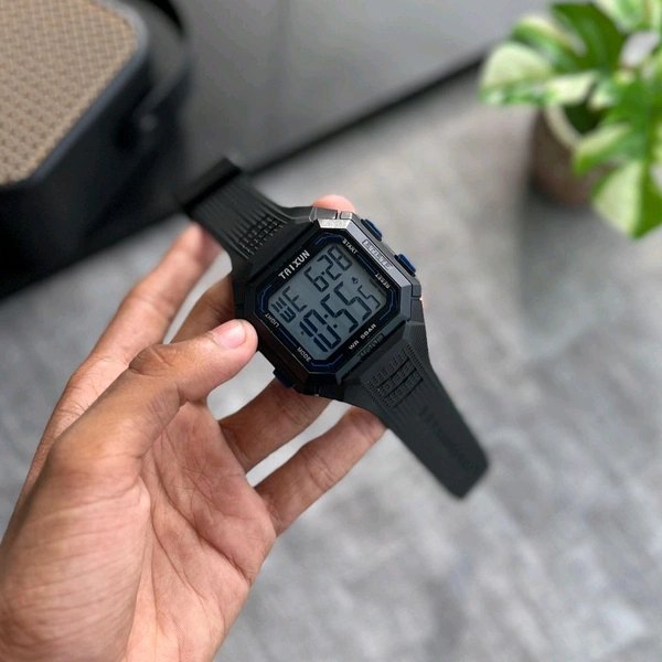Taixun Digital Quartz Watch – Premium Style at a Budget Price (Pack of 1) - Black