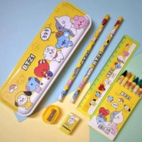 Stationery Kit for Kids - Stationery Set, Includes Metal Pencil Box, Sharpener, Pencil and Eraser Set, School Supply Set, Birthday Return Gift for Kids, Boys, Girls