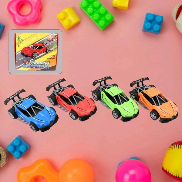 Mini Pull Back Racing Car Widely Used By Kids & Children For Playing Purposes, ABS Plastic Kids Toy Car, No. Of Wheel: 4 (8 Pcs Set / Mix Color)
